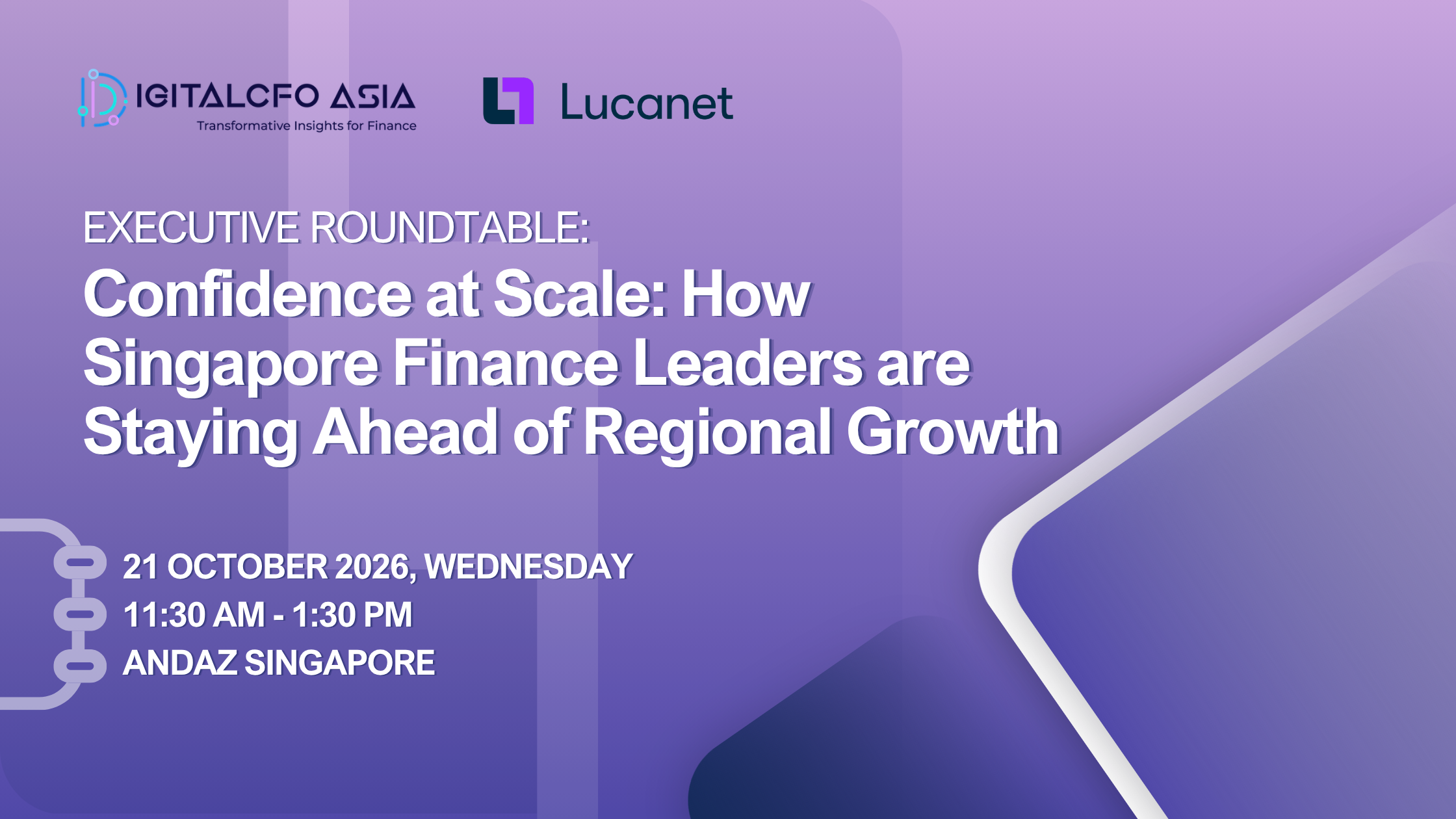 Executive Roundtable — Confidence at Scale, Andaz Singapore